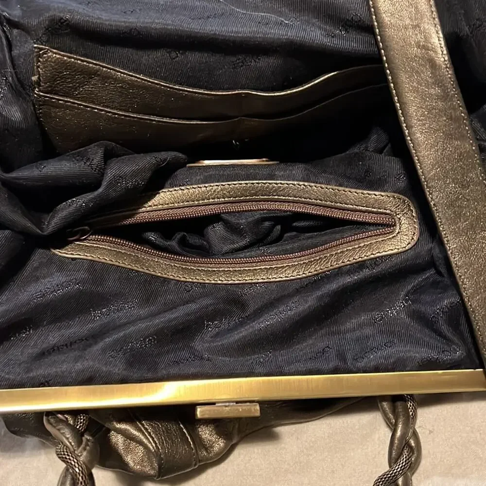 Botkier Bronze Leather Bag